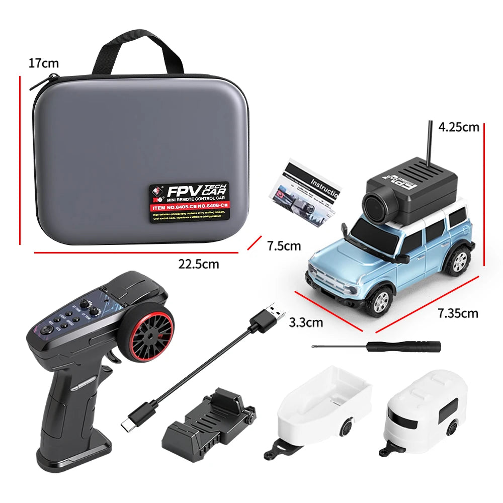 Carrinho RC com Câmera HD