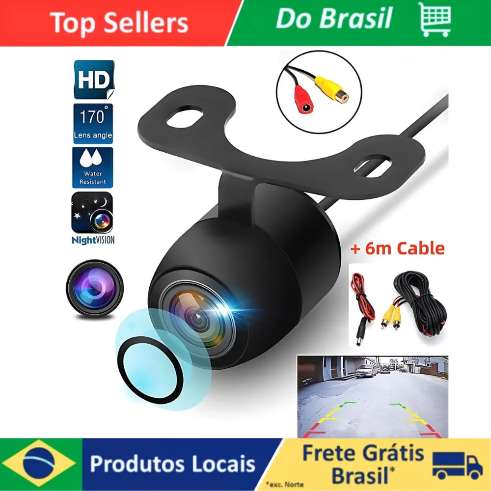 Câmera Veicular com Visão Noturna