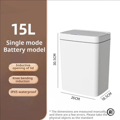 Lixeira Automática 15L Moderna