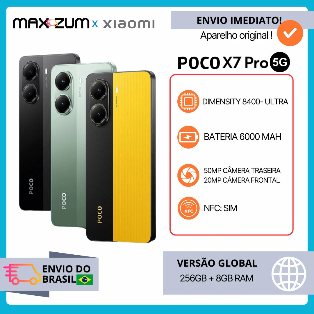 POCO X7 PRO Câmera 50MP