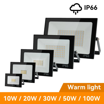 Refletor LED 10W a 100W p/ Exterior