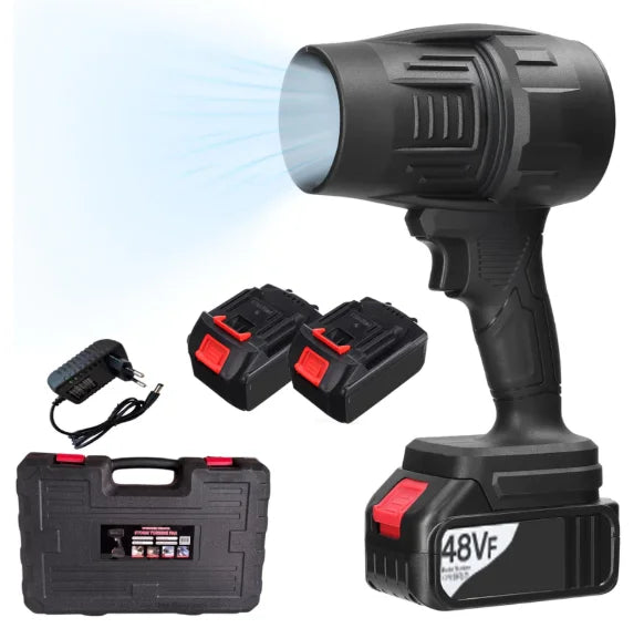 Portable turbo blower USB rechargeable 2 batteries Bivolt - Neverdie Store