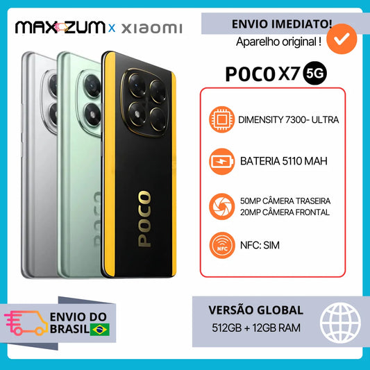 POCO X7 Potência e Velocidade