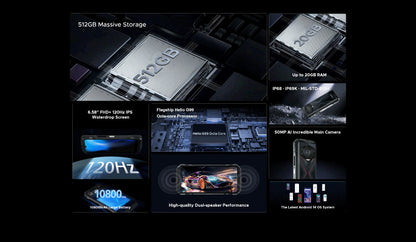DOOGEE S118 Câmera 50MP