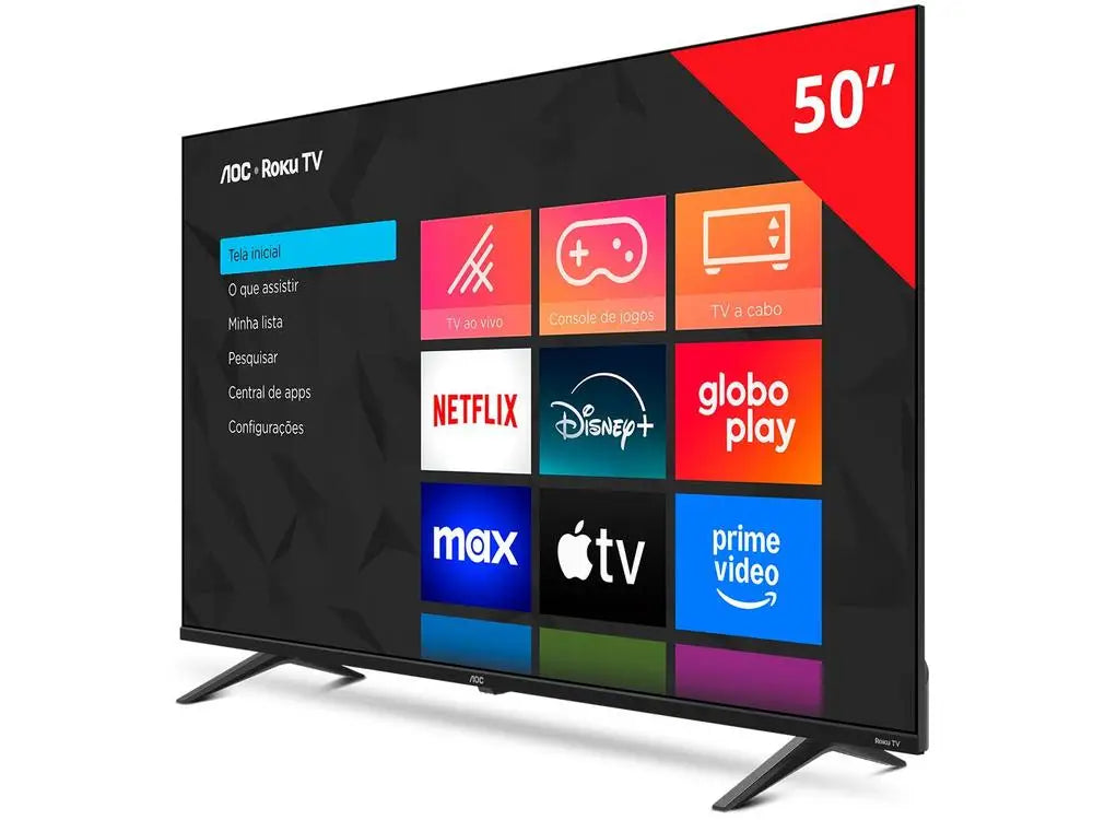 Smart TV 50 Polegadas 4K