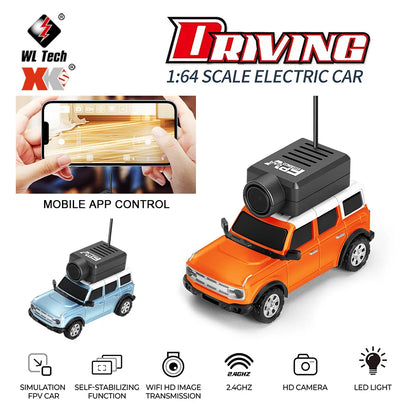 Carrinho RC com Câmera HD