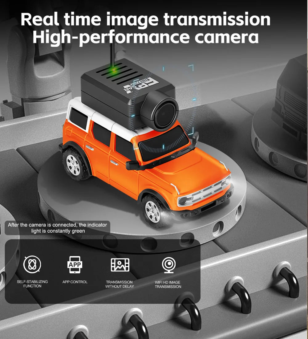 Carrinho RC com Câmera HD