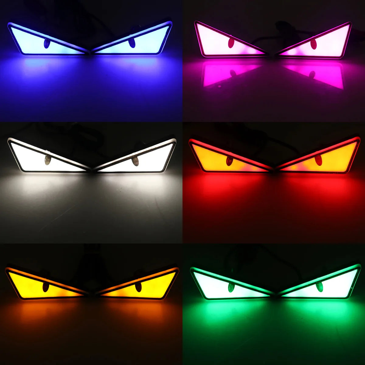 Farol LED Devil Eyes para Motos e Carros