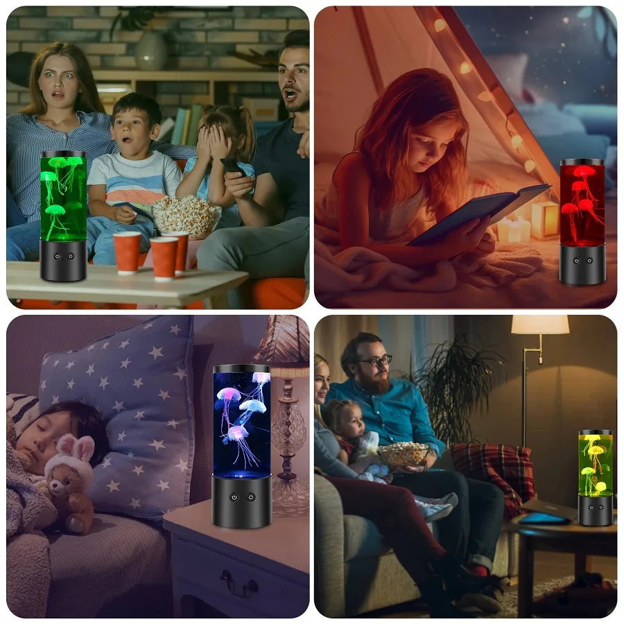 Luminária Água-Viva LED 7 Cores
