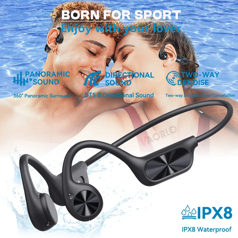 Fone Bluetooth Condução Óssea Premium