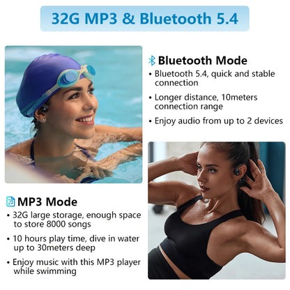 Fone Bluetooth Condução Óssea Premium