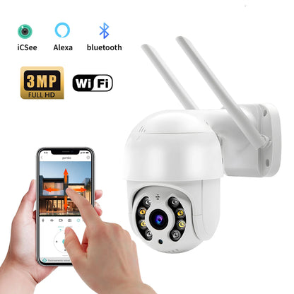 Câmera Wi-Fi ICSEE 4K 360º