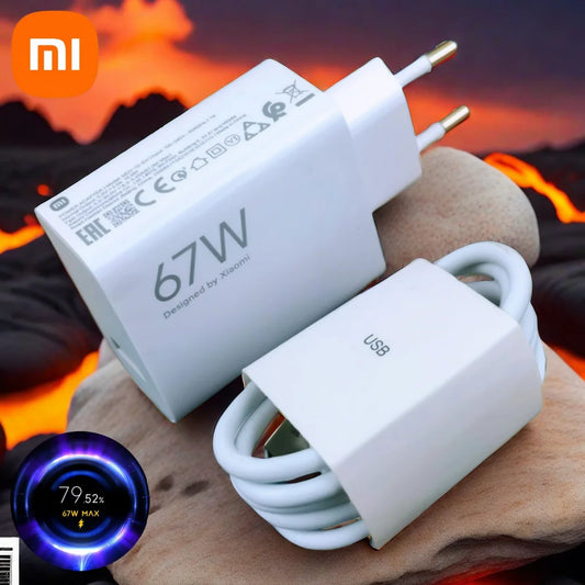 Carregador Xiaomi Turbo 67W Original