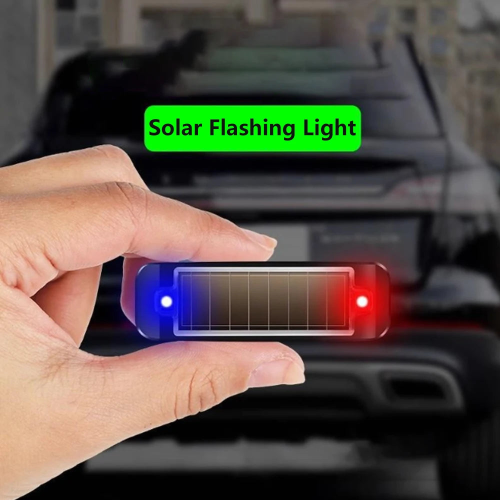 Luz de Alarma Falsa Solar p/ Carro