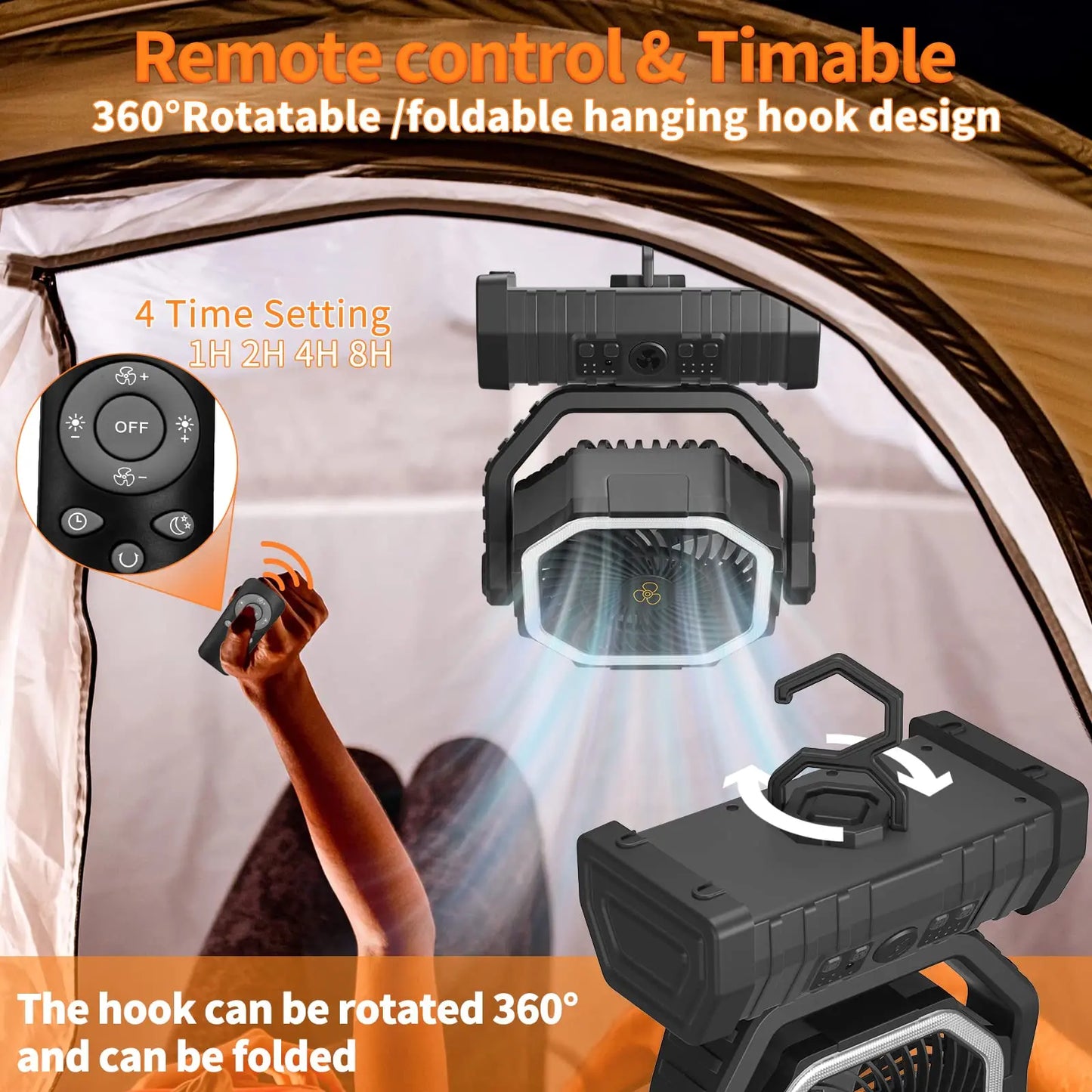 Ventilação Sem Fio Potente