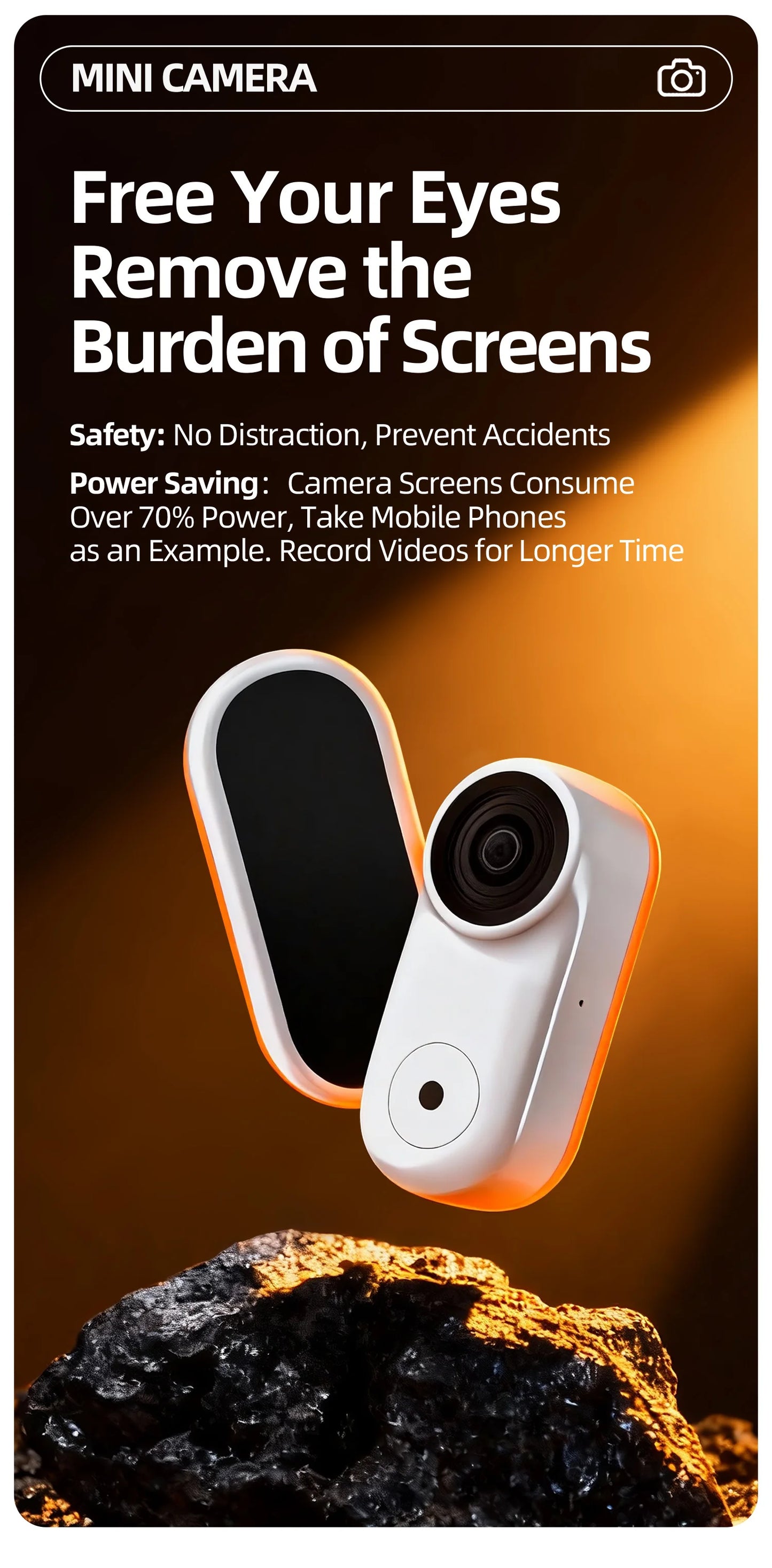 OnePlus Magnetic Pocket Mini Camera Waterproof 1080P HD Action Cam for Motorcycle Helmet Riding Outdoor Sports Video Recorder