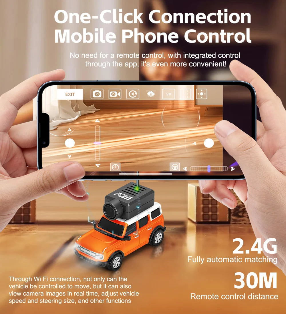 Carrinho RC com Câmera HD