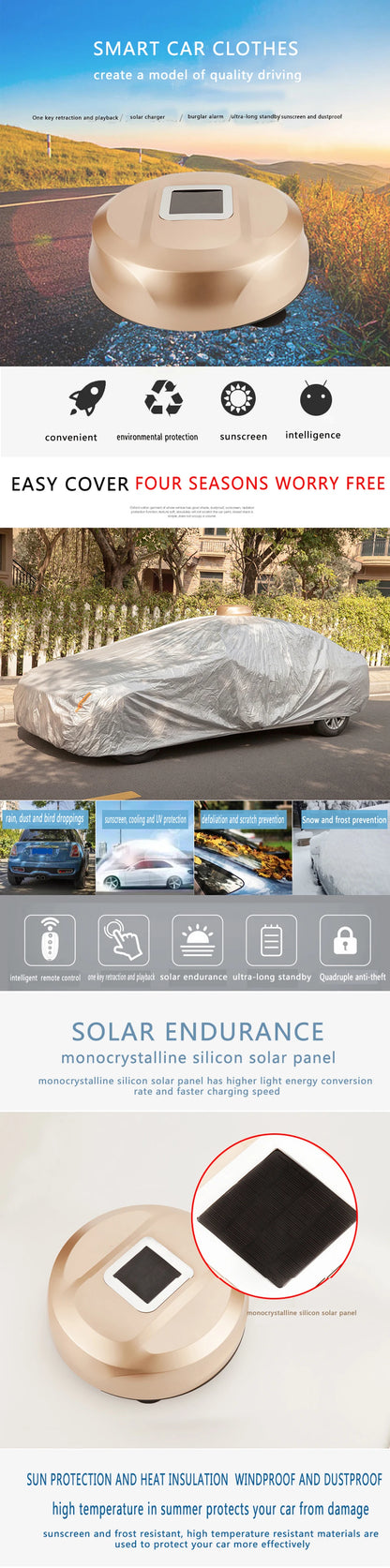 Capa de Carro com Controle Remoto