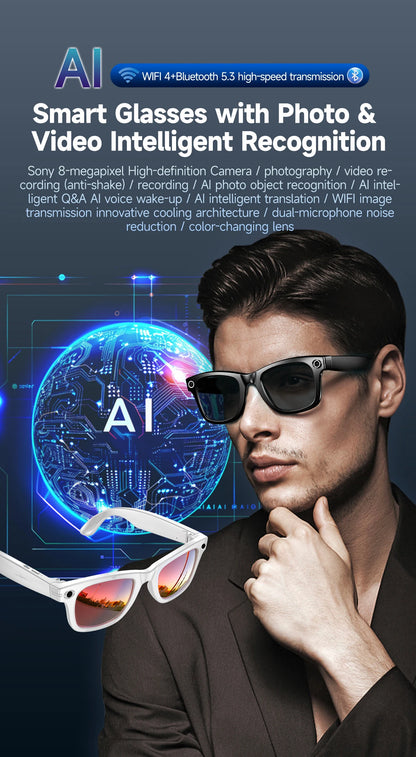 Óculos Inteligente com Câmera