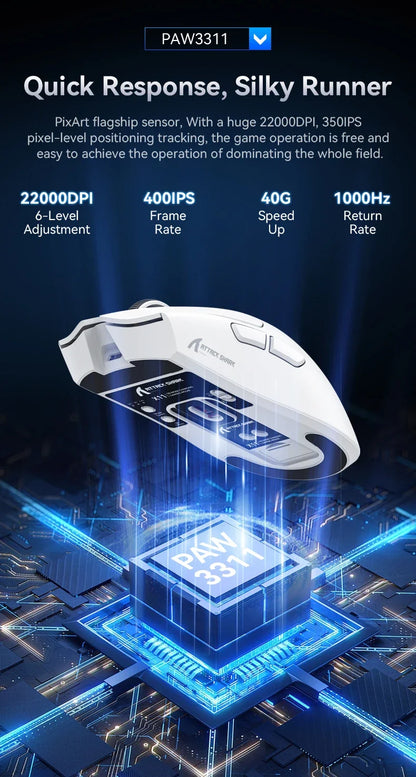 Mouse Gamer 400IPS