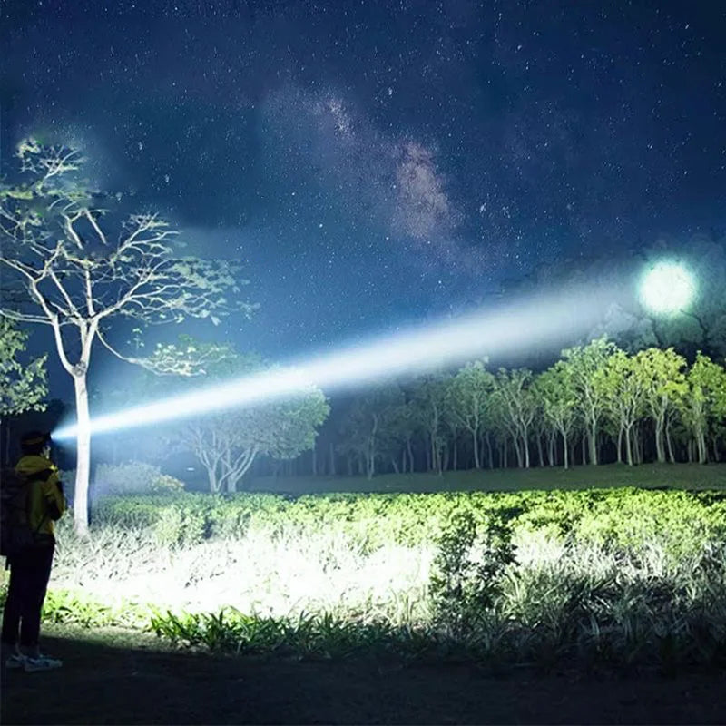 Lanterna de Cabeça LED 1000W Super Brilhante