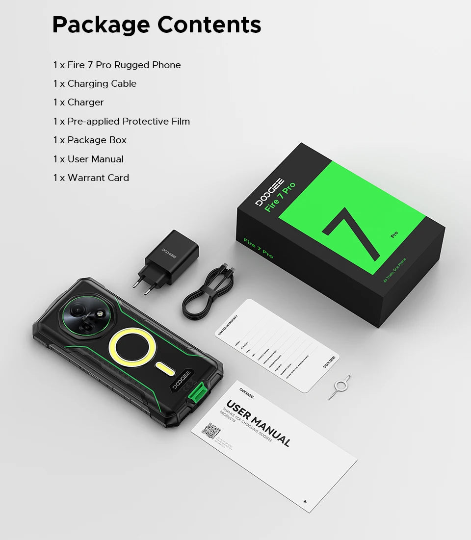 Celular DOOGEE Câmera 64MP