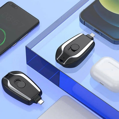 1500mAh Mini Keychain Smartphone Portable Power Bank For Android Emergency Charger Portable Charger