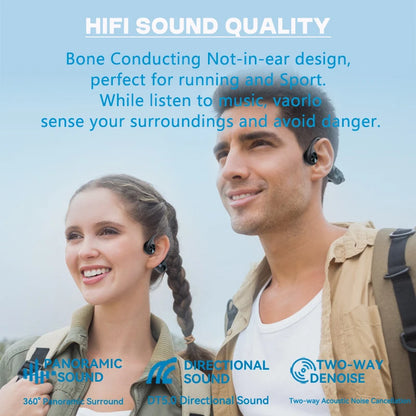 Fone Bluetooth Condução Óssea Premium