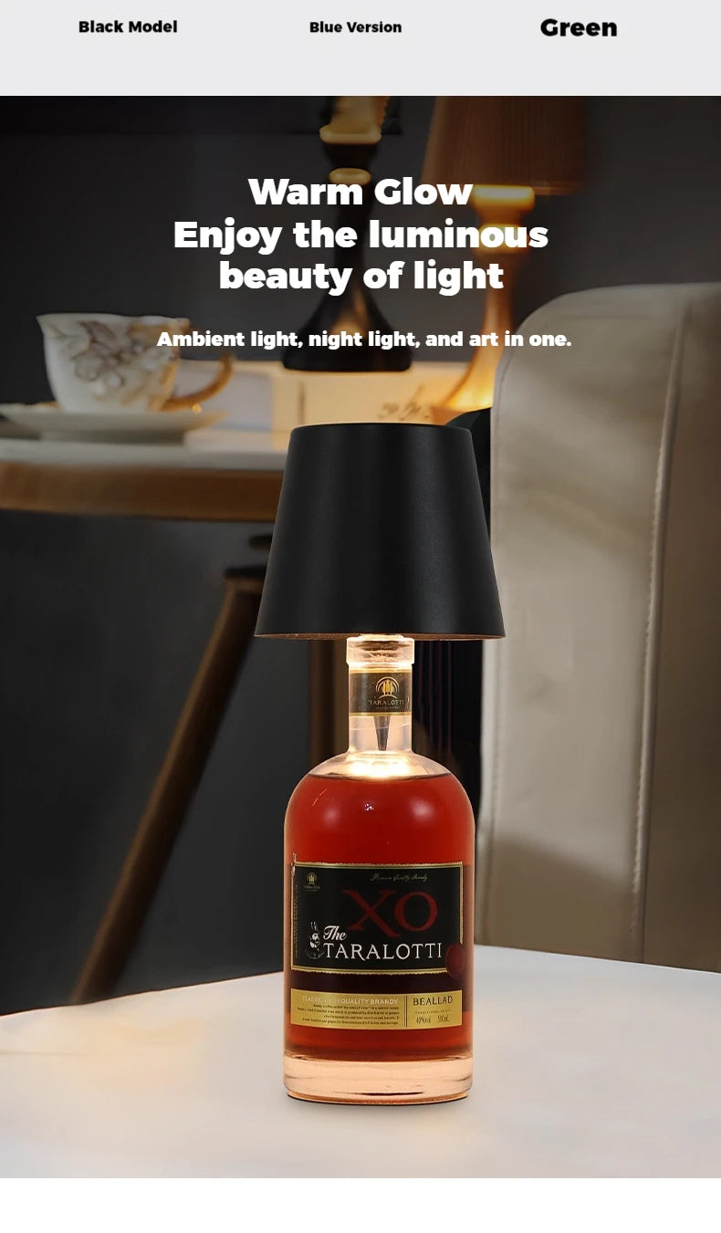Luminária LED para Garrafa