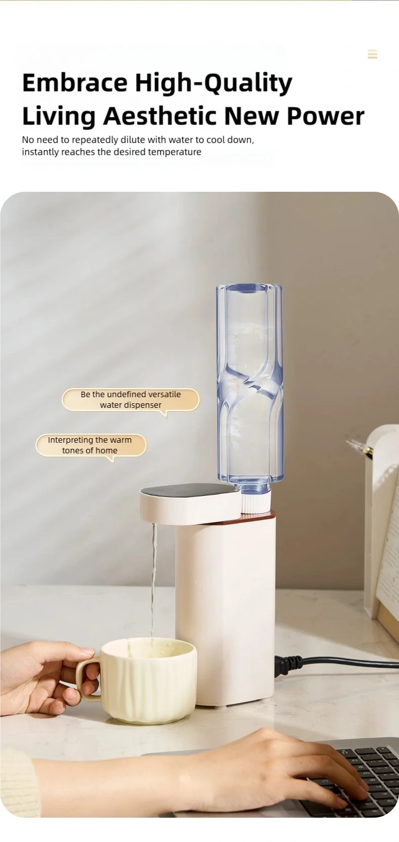 Dispensador de Água Quente Instantâneo