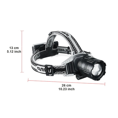 Lanterna de Cabeça LED 1000W Super Brilhante