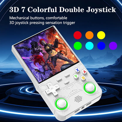 Retro R36 Ultra Handheld Video Game Console 4.0 Inch IPS Screen 128GB Preloaded Games Portable Pocket Player with Linux System