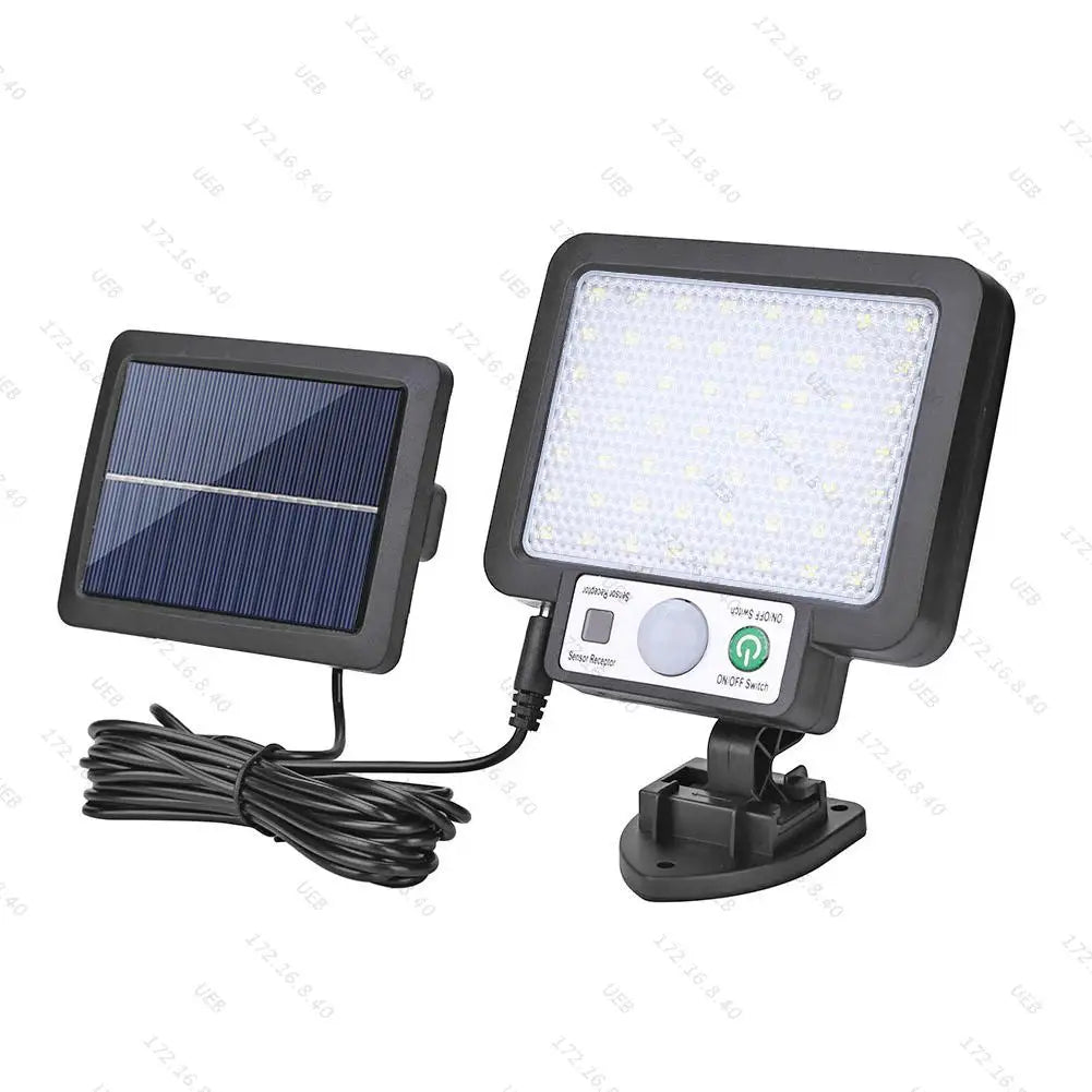 Luminária Solar de Parede com Sensor