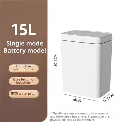 Lixeira Automática 15L Moderna