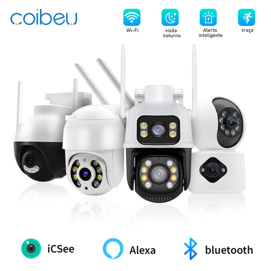 Câmera Wi-Fi ICSEE 4K 360º