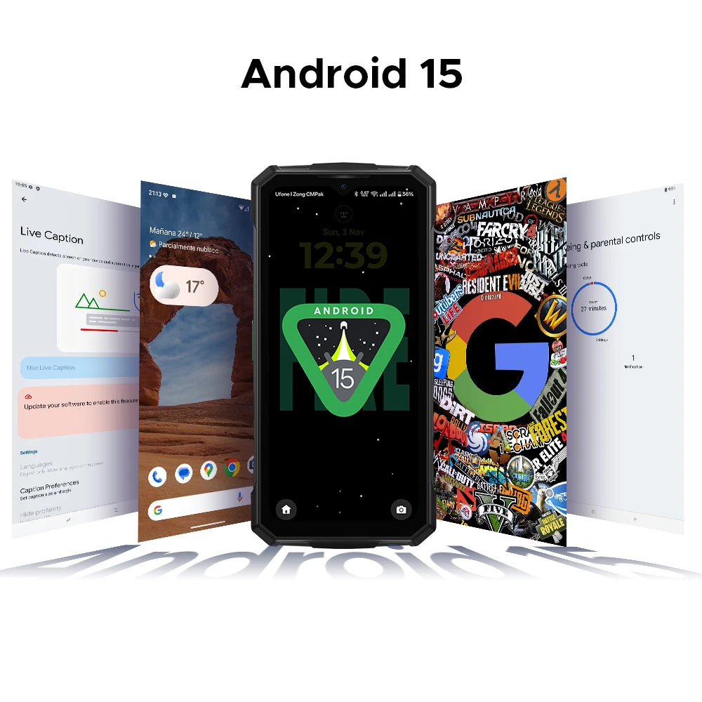 Celular DOOGEE Câmera 64MP