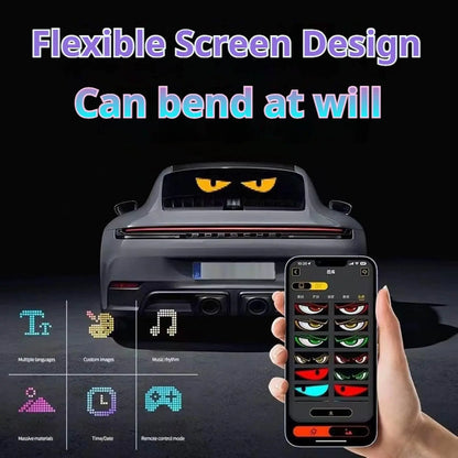 LED Devil Eyes p/ Carro - Personalize com Bluetooth