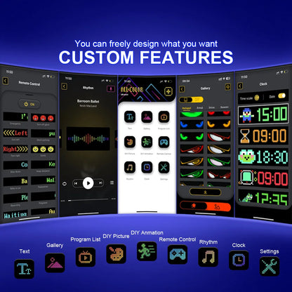 LED Devil Eyes p/ Carro - Personalize com Bluetooth