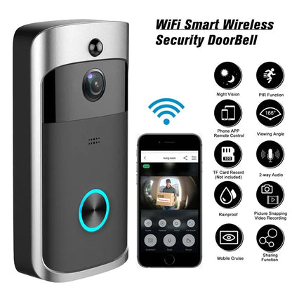 Campainha Inteligente Wi-Fi com Câmera