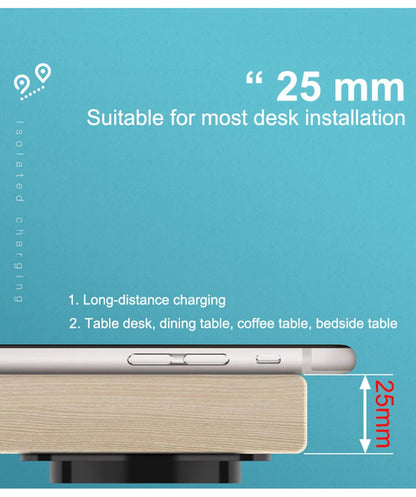 Carregador Wireless Invisível