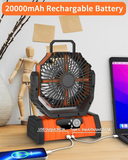 Ventilação Sem Fio Potente