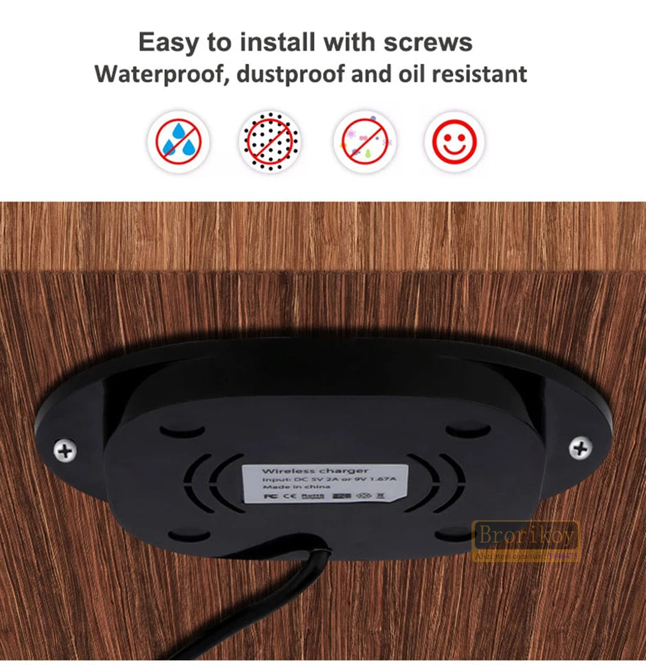 Carregador Wireless Invisível