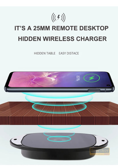 Carregador Wireless Invisível