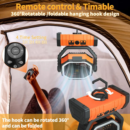 Ventilação Sem Fio Potente