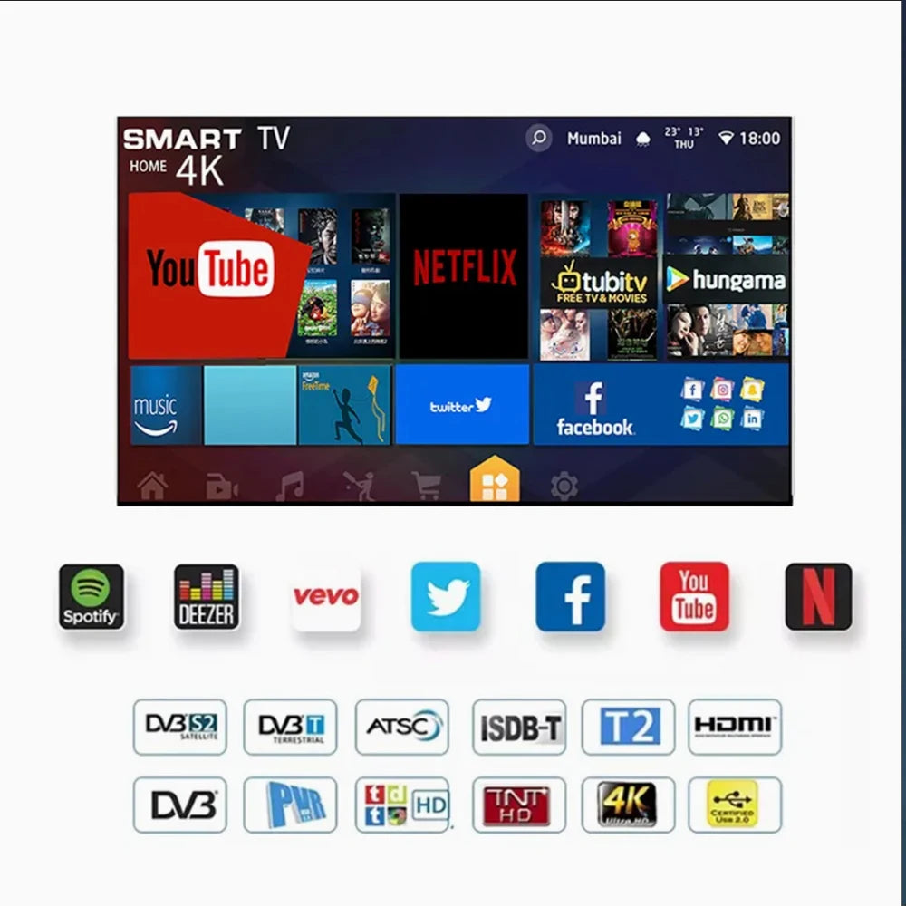 TV 120 Polegadas 4K