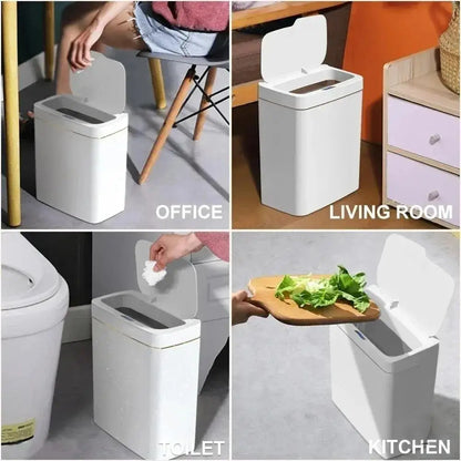 Lixeira Automática 15L Moderna
