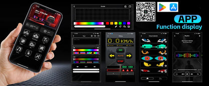 Visor LED p/ Capacete Original