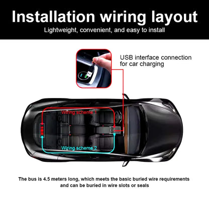 LED Devil Eyes p/ Carro - Personalize com Bluetooth