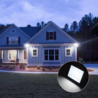 Refletor LED 10W a 100W p/ Exterior