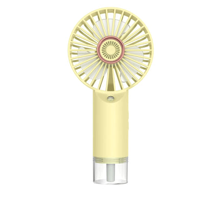 Ventilador Portátil com Spray e Carregamento Rápido